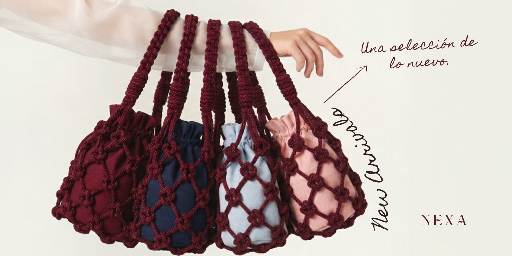 Colección Nexa de bolsos